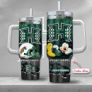 Hawaii Rainbow Warriors NCAA Mickey Mouse Custom Stanley Quencher 30oz-40oz Stainless Steel Tumbler Hot And Cold Tumbler