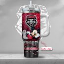 NCAA New Mexico Lobos Mickey Mouse Custom Stanley Quencher 30oz-40oz Stainless Steel Tumbler Hot And Cold Tumbler