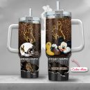 NCAA Wyoming Cowboys Mickey Mouse Custom Stanley Quencher 30oz-40oz Stainless Steel Tumbler Hot And Cold Tumbler