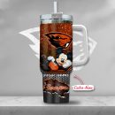 Oregon State Beavers NCAA Mickey Mouse Custom Stanley Quencher 30oz-40oz Stainless Steel Tumbler Hot And Cold Tumbler