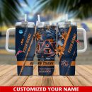 Auburn Tigers NCAA Custom Stanley Quencher 30oz-40oz Stainless Steel Tumbler Hot And Cold Tumbler