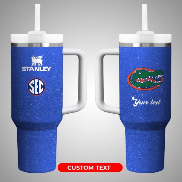 Florida Gators NCAA Custom Stanley Quencher 30oz-40oz Stainless Steel