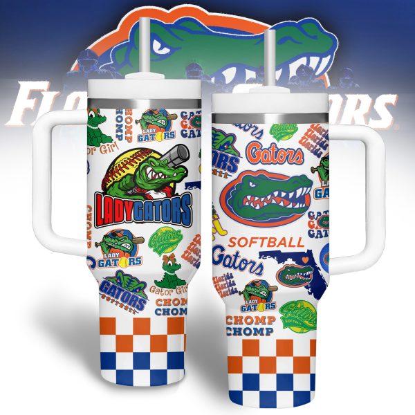 Florida Gators basketball NCAA Custom Stanley Quencher 30oz-40oz Stainless Steel Tumbler Hot And Cold Tumbler - Image 2