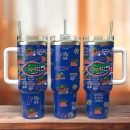 Florida Gators Baseball NCAA Sport Custom Stanley Quencher 30oz-40oz Stainless Steel Tumbler Hot And Cold Tumbler