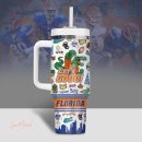 Florida Gators NCAA Custom Stanley Quencher 30oz-40oz Stainless Steel Tumbler Hot And Cold Tumbler