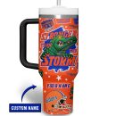 Florida Gators NCAA Custom Stanley Quencher 30oz-40oz Stainless Steel Tumbler Hot And Cold Tumbler