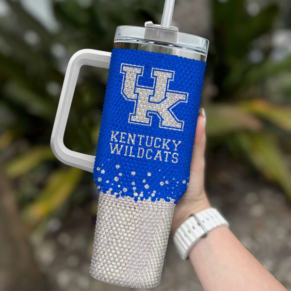 Kentucky Wildcats NCAA Custom Stanley Quencher 30oz-40oz Stainless Steel Tumbler Hot And Cold Tumbler