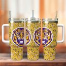 LSU Tigers NCAA Sports Custom Stanley Quencher 30oz-40oz Stainless Steel Tumbler Hot And Cold Tumbler