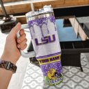 LSU Tigers NCAA Glitter Custom Stanley Quencher 30oz-40oz Stainless Steel Tumbler Hot And Cold Tumbler