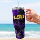 LSU Tigers NCAA Hunting Custom Stanley Quencher 30oz-40oz Stainless Steel Tumbler Hot And Cold Tumbler