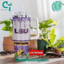 LSU Tigers NCAA Custom Stanley Quencher 30oz-40oz Stainless Steel Tumbler Hot And Cold Tumbler