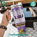 LSU Tigers NCAA Custom Stanley Quencher 30oz-40oz Stainless Steel Tumbler Hot And Cold Tumbler