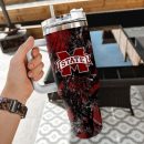 Mississippi State Bulldogs NCAA Hunting Custom Stanley Quencher 30oz-40oz Stainless Steel Tumbler Hot And Cold Tumbler