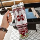 Mississippi State Bulldogs NCAA Custom Stanley Quencher 30oz-40oz Stainless Steel Tumbler Hot And Cold Tumbler