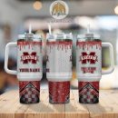Mississippi State Bulldogs Glitter NCAA Custom Stanley Quencher 30oz-40oz Stainless Steel Tumbler Hot And Cold Tumbler