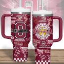 Oklahoma Sooners basketball NCAA Custom Stanley Quencher 30oz-40oz Stainless Steel Tumbler Hot And Cold Tumbler