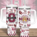 Oklahoma Sooners basketball NCAA Custom Stanley Quencher 30oz-40oz Stainless Steel Tumbler Hot And Cold Tumbler