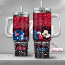 Ole Miss Rebels NCAA Mickey Mouse Custom Stanley Quencher 30oz-40oz Stainless Steel Tumbler Hot And Cold Tumbler