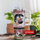 South Carolina Gamecocks NCAA Mickey Mouse Glitter Custom Stanley Quencher 30oz-40oz Stainless Steel Tumbler Hot And Cold Tumbler