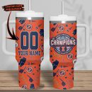Illinois Fighting Illini men's basketball NCAA Custom Stanley Quencher 30oz-40oz Stainless Steel