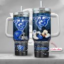 Georgia State Panthers NCAA Mickey Mouse Custom Stanley Quencher 30oz-40oz Stainless Steel Tumbler Hot And Cold Tumbler