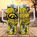 Iowa Hawkeyes NCAA Hunting Custom Stanley Quencher 30oz-40oz Stainless Steel Tumbler Hot And Cold Tumbler