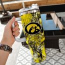 Iowa Hawkeyes NCAA Hunting Custom Stanley Quencher 30oz-40oz Stainless Steel Tumbler Hot And Cold Tumbler