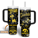 Iowa Hawkeyes NCAA Custom Stanley Quencher 30oz-40oz Stainless Steel Tumbler Hot And Cold Tumbler