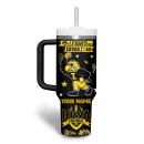 Iowa Hawkeyes NCAA Custom Stanley Quencher 30oz-40oz Stainless Steel Tumbler Hot And Cold Tumbler