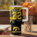 Caitlin Clark Iowa Hawkeyes NCAA Custom Stanley Quencher 30oz-40oz Stainless Steel Tumbler Hot And Cold Tumbler
