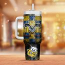 Michigan Wolverines football NCAA Custom Stanley Quencher 30oz-40oz Stainless Steel Tumbler Hot And Cold Tumbler
