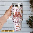 Michigan Wolverines Ice Hockey NCAA Sport Custom Stanley Quencher 30oz-40oz Stainless Steel Tumbler Hot And Cold Tumbler