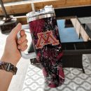 Minnesota Golden Gophers NCAA Hunting Custom Stanley Quencher 30oz-40oz Stainless Steel Tumbler Hot And Cold Tumbler