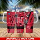 Nebraska Cornhuskers NCAA Custom Stanley Quencher 30oz-40oz Stainless Steel Tumbler Hot And Cold Tumbler