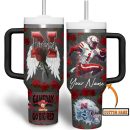 Nebraska Cornhuskers NCAA Custom Stanley Quencher 30oz-40oz Stainless Steel Tumbler Hot And Cold Tumbler