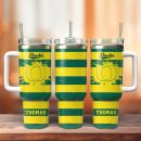 Oregon Ducks Basketball NCAA Custom Stanley Quencher 30oz-40oz Stainless Steel Tumbler Hot And Cold Tumbler