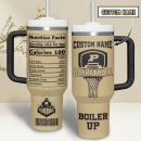 Purdue Boilermakers basketball NCAA Custom Stanley Quencher 30oz-40oz Stainless Steel