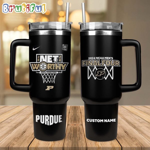 Purdue Boilermakers NCAA Sports Custom Stanley Quencher 30oz-40oz Stainless Steel Tumbler Hot And Cold Tumbler