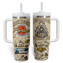 Purdue Boilermakers NCAA Custom Stanley Quencher 30oz-40oz Stainless Steel Tumbler Hot And Cold Tumbler