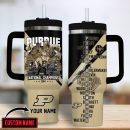 Purdue Boilermakers basketball NCAA Custom Stanley Quencher 30oz-40oz Stainless Steel Tumbler Hot And Cold Tumbler