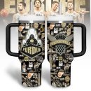 Purdue Boilermakers basketball NCAA Custom Stanley Quencher 30oz-40oz Stainless Steel Tumbler Hot And Cold Tumbler