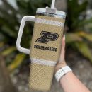 Purdue Boilermakers NCAA Custom Stanley Quencher 30oz-40oz Stainless Steel Tumbler Hot And Cold Tumbler