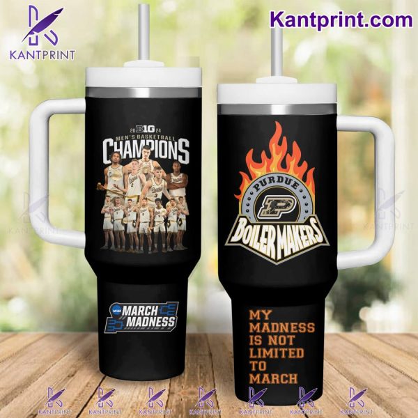 Purdue Boilermakers basketball NCAA Custom Stanley Quencher 30oz-40oz Stainless Steel Tumbler Hot And Cold Tumbler