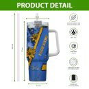 UCLA Bruins NCAA Custom Stanley Quencher 30oz-40oz Stainless Steel Tumbler Hot And Cold Tumbler