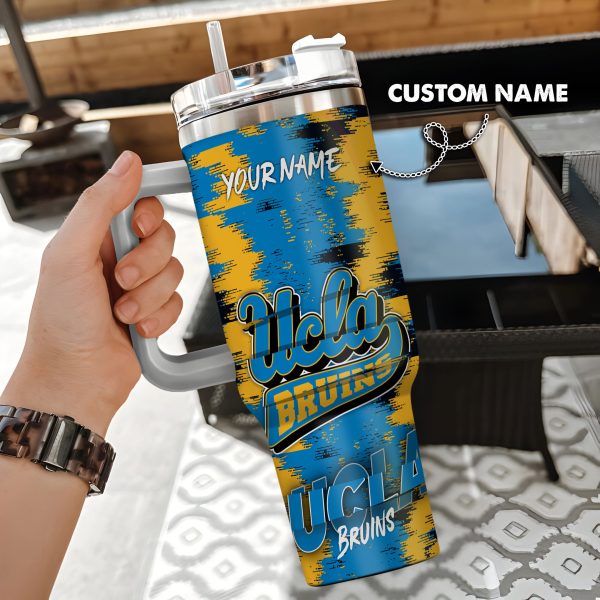 UCLA Bruins NCAA Custom Stanley Quencher 30oz-40oz Stainless Steel Tumbler Hot And Cold Tumbler