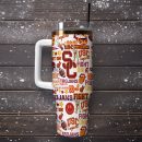 USC Trojans NCAA Custom Stanley Quencher 30oz-40oz Stainless Steel Tumbler Hot And Cold Tumbler