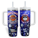 Uconn Huskies Basketball NCAA Custom Stanley Quencher 30oz-40oz Stainless Steel Tumbler Hot And Cold Tumbler