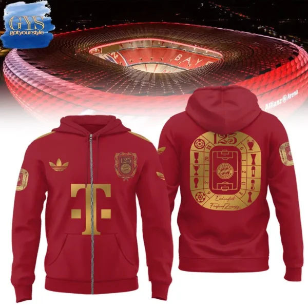 Bayern Munich 125th Anniversary Limited Edition Zip Hoodie