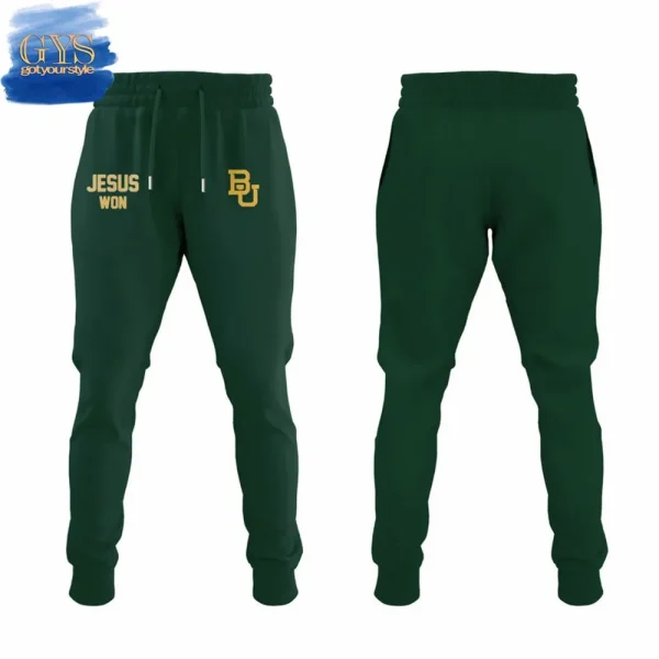 Baylor Bears Jesus Won Limited Edition Hoodie - Image 4