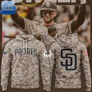 San Diego Padres City Connect Military Limited Edition Hoodie